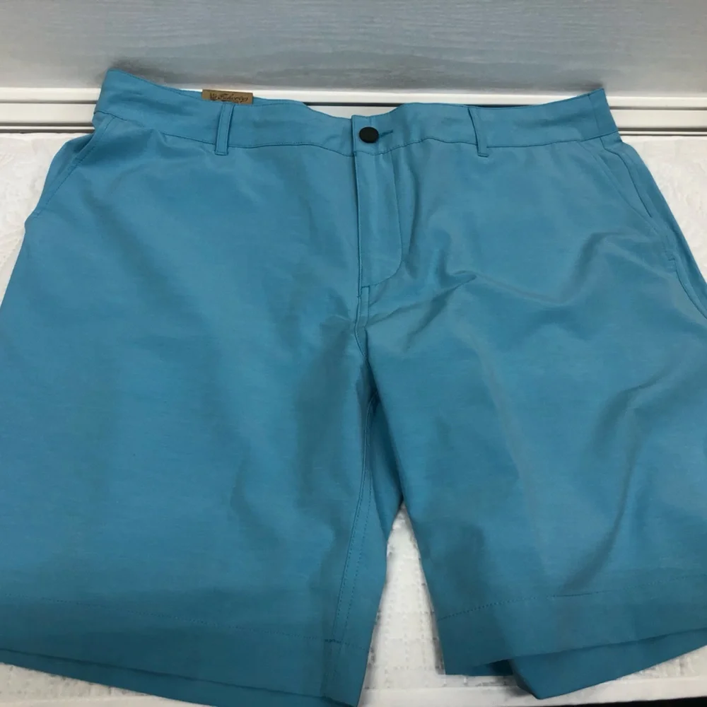 Faherty all day shorts, 9”, blue, NWT
